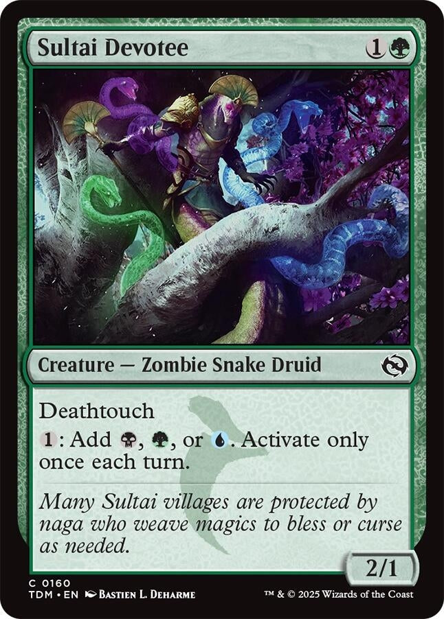 Sultai Devotee (160) (Tarkir: Dragonstorm) (TDM)