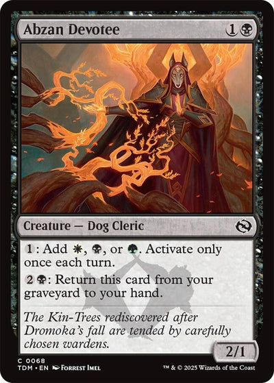 Abzan Devotee (68) (Tarkir: Dragonstorm) (TDM)