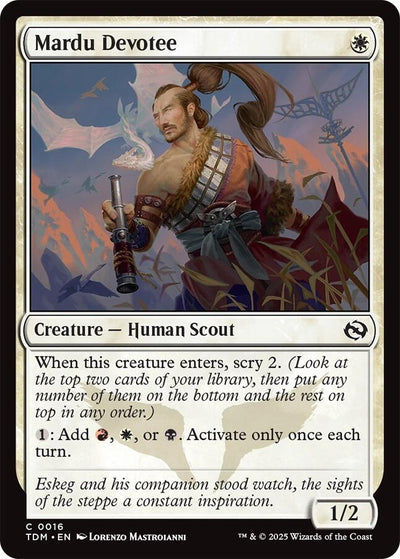 Mardu Devotee (16) (Tarkir: Dragonstorm) (TDM)