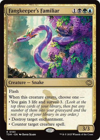Fangkeeper's Familiar (183) (Tarkir: Dragonstorm) (TDM)
