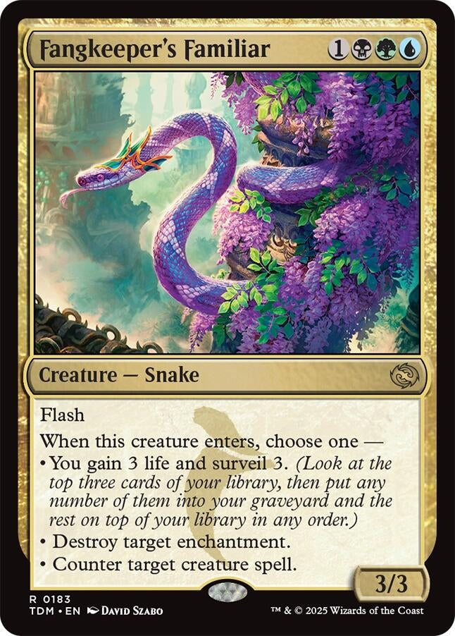Fangkeeper's Familiar (183) (Tarkir: Dragonstorm) (TDM)