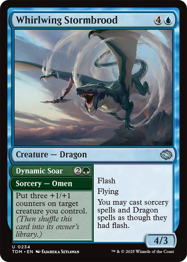 Whirlwing Stormbrood (234) (Tarkir: Dragonstorm) (TDM)