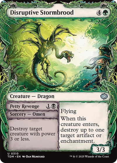 Disruptive Stormbrood (Showcase) (310) (Tarkir: Dragonstorm) (TDM)