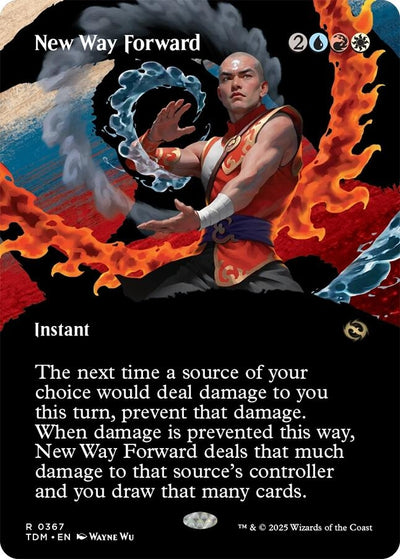 New Way Forward (Borderless) (367) (Tarkir: Dragonstorm) (TDM)