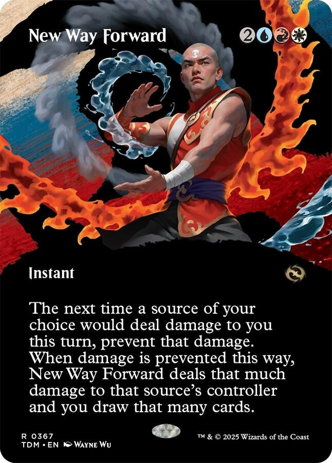 New Way Forward (Borderless) (367) (Tarkir: Dragonstorm) (TDM)