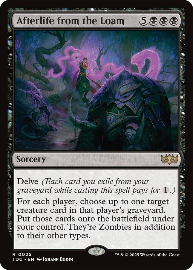 Afterlife from the Loam (25) (Commander: Tarkir: Dragonstorm)