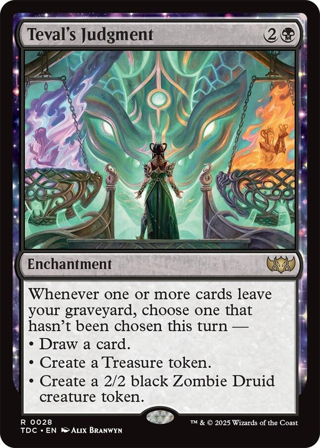 Teval's Judgment (28) (Commander: Tarkir: Dragonstorm)
