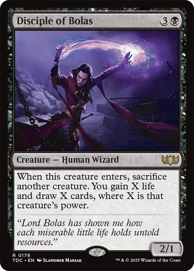Disciple of Bolas (178) (Commander: Tarkir: Dragonstorm)