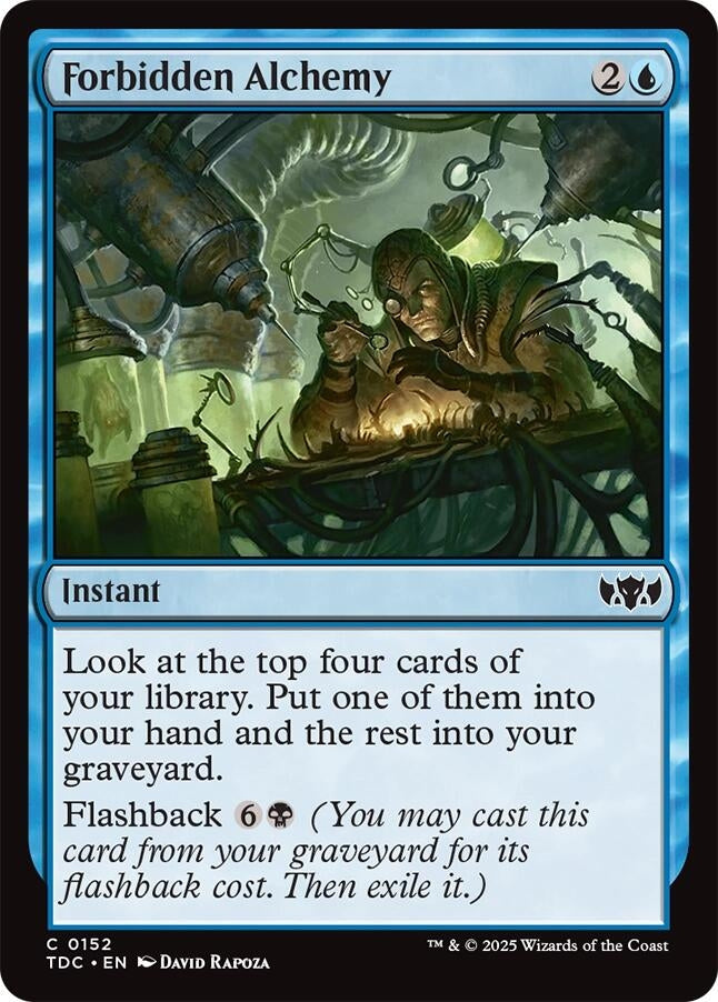 Forbidden Alchemy (152) (Commander: Tarkir: Dragonstorm)