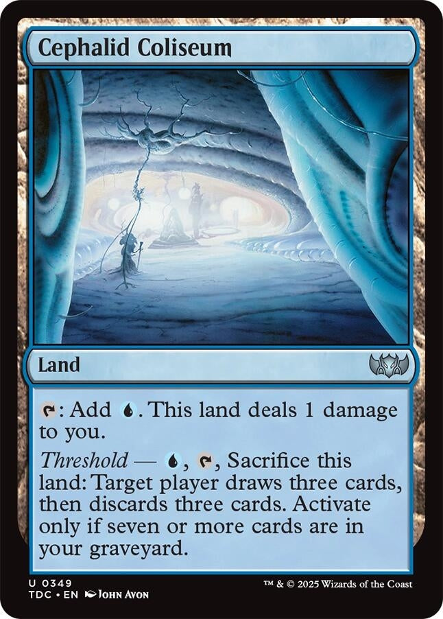 Cephalid Coliseum (349) (Commander: Tarkir: Dragonstorm)