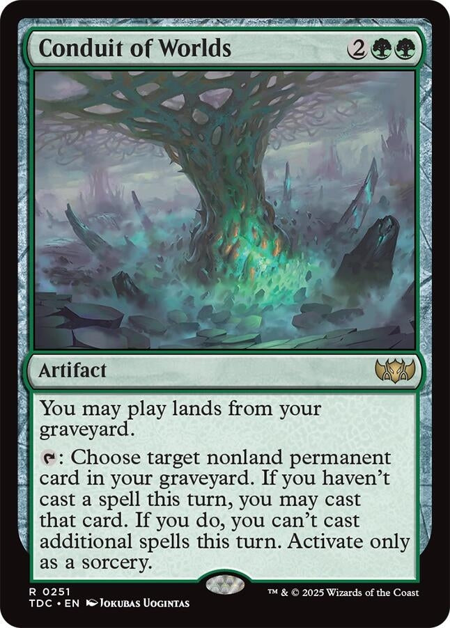 Conduit of Worlds (251) (Commander: Tarkir: Dragonstorm)