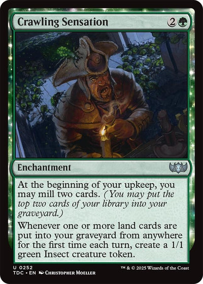 Crawling Sensation (252) (Commander: Tarkir: Dragonstorm)
