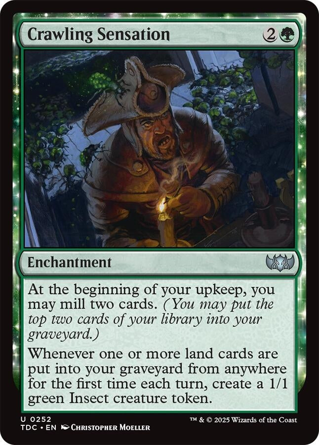 Crawling Sensation (252) (Commander: Tarkir: Dragonstorm)