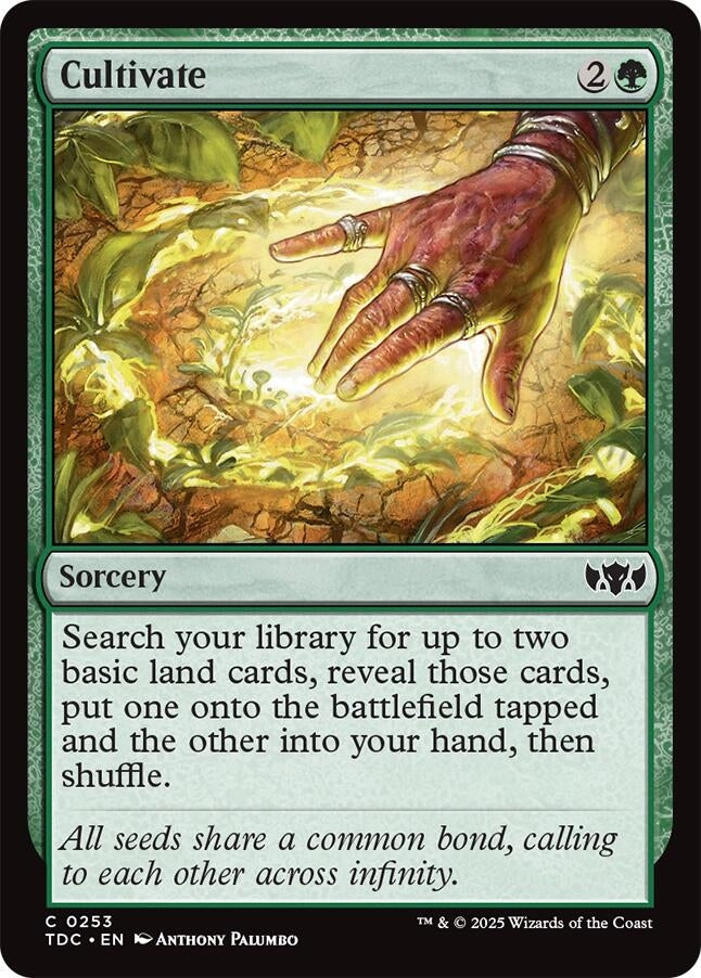 Cultivate (253) (Commander: Tarkir: Dragonstorm)
