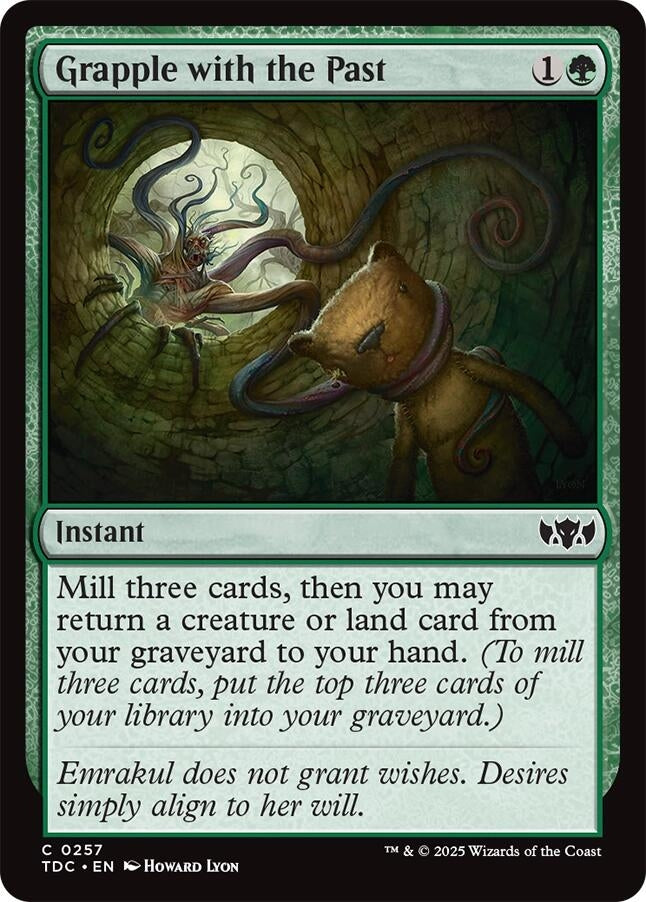 Grapple with the Past (257) (Commander: Tarkir: Dragonstorm)