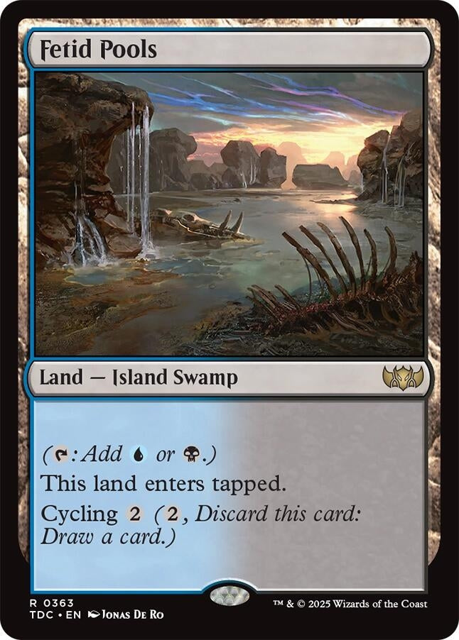 Fetid Pools (363) (Commander: Tarkir: Dragonstorm)