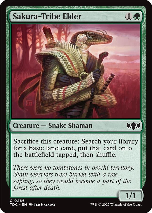 Sakura-Tribe Elder (266) (Commander: Tarkir: Dragonstorm)