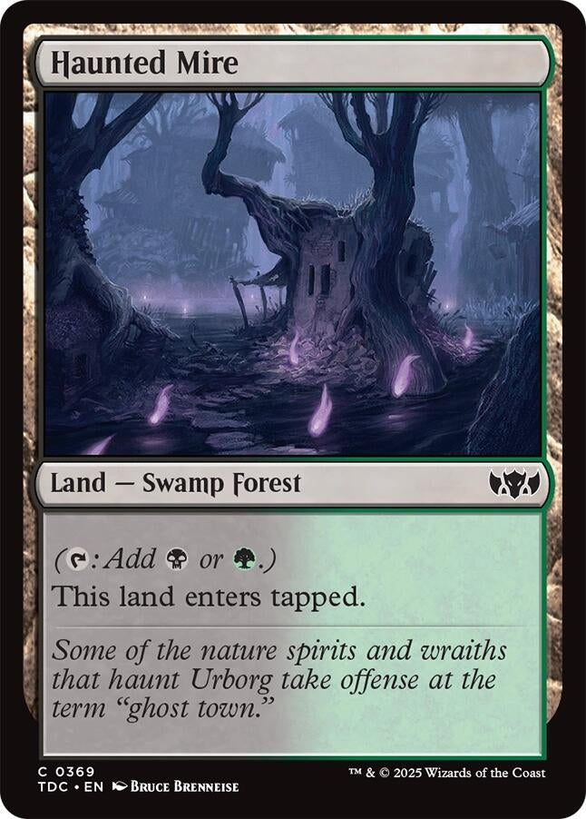 Haunted Mire (369) (Commander: Tarkir: Dragonstorm)