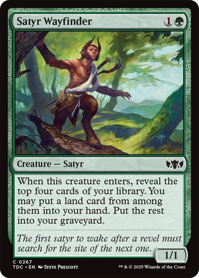 Satyr Wayfinder (267) (Commander: Tarkir: Dragonstorm)
