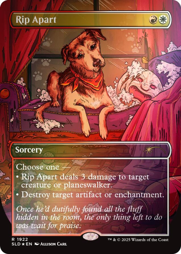 Rip Apart (1922) (Rainbow Foil) (1922) (Secret Lair Drop Series)