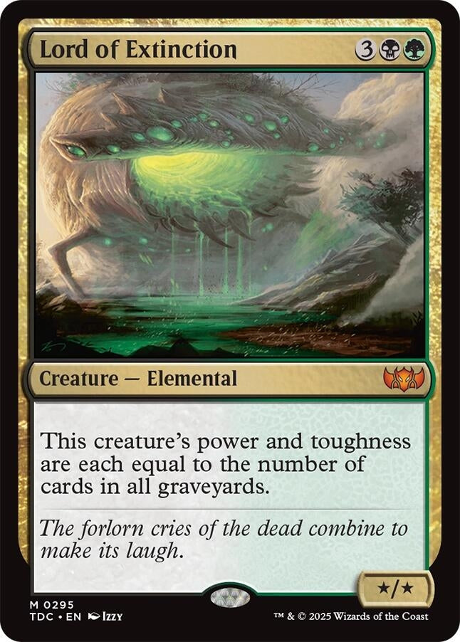 Lord of Extinction (295) (Commander: Tarkir: Dragonstorm)