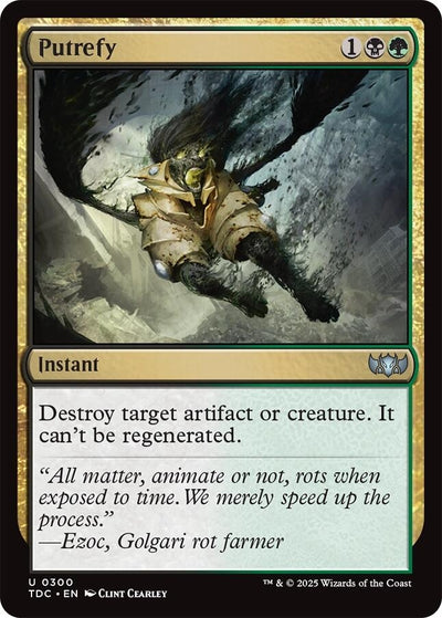 Putrefy (300) (Commander: Tarkir: Dragonstorm)