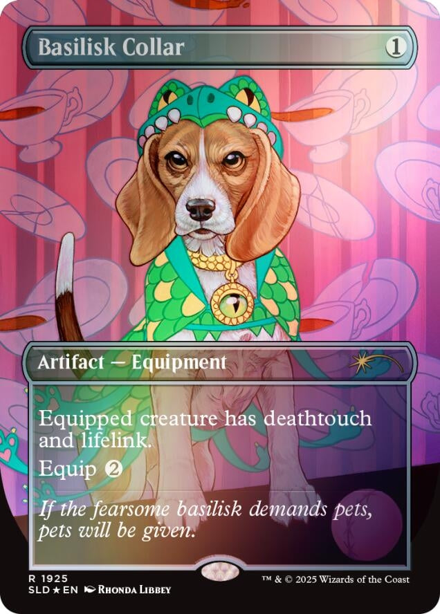 Basilisk Collar (1925) (Rainbow Foil) (1925) (Secret Lair Drop Series)