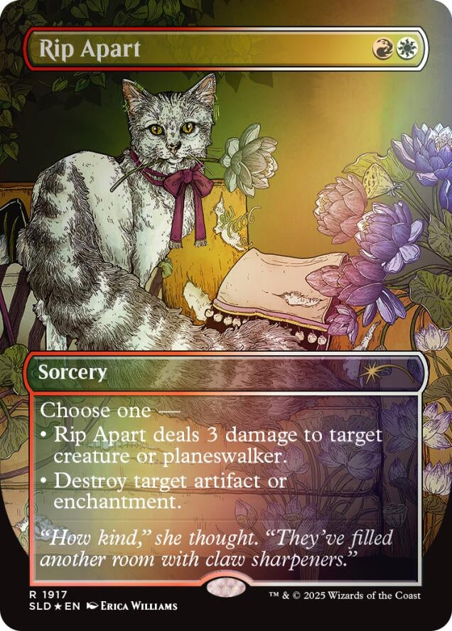 Rip Apart (1917) (Rainbow Foil) (1917) (Secret Lair Drop Series)