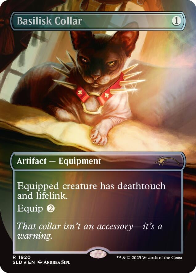 Basilisk Collar (1920) (Rainbow Foil) (1920) (Secret Lair Drop Series)