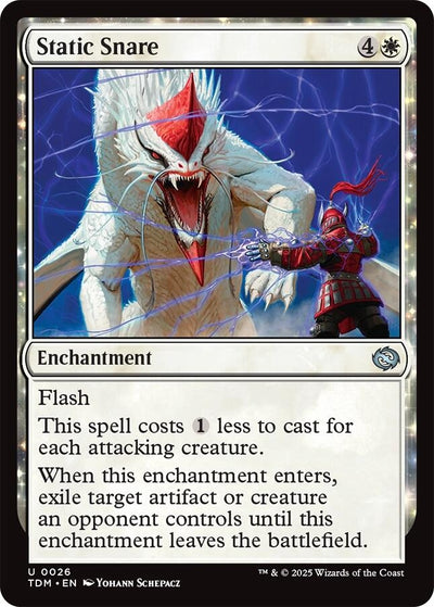 Static Snare (26) (Tarkir: Dragonstorm) (TDM)