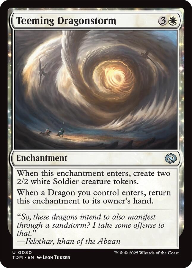 Teeming Dragonstorm (30) (Tarkir: Dragonstorm) (TDM)