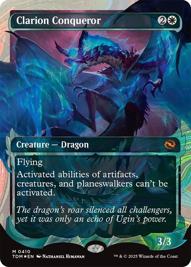 Clarion Conqueror (Showcase) (Halo Foil) (410) (Tarkir: Dragonstorm)