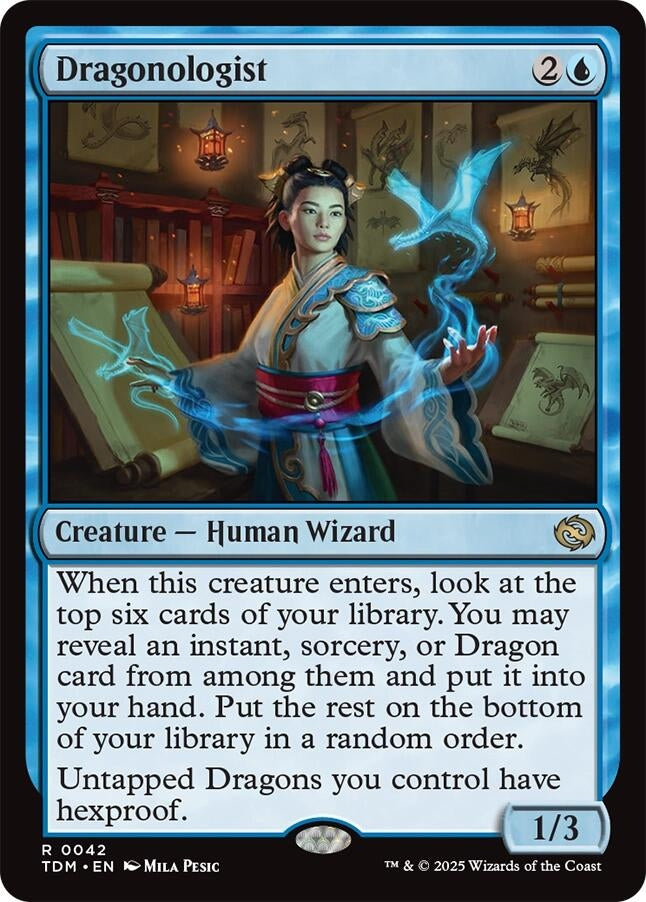 Dragonologist (42) (Tarkir: Dragonstorm) (TDM)