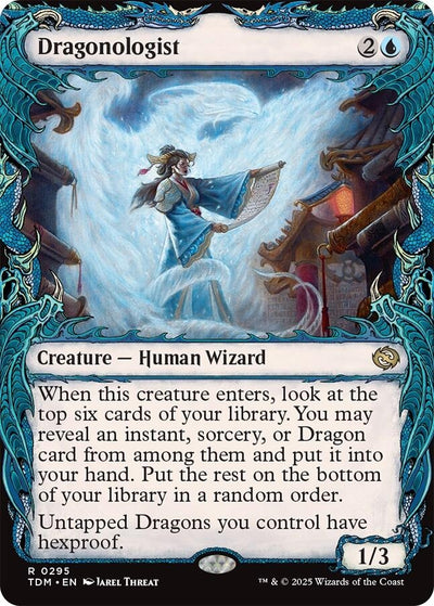 Dragonologist (Showcase) (295) (Tarkir: Dragonstorm) (TDM)