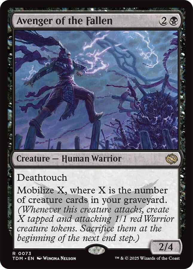 Avenger of the Fallen (73) (Tarkir: Dragonstorm) (TDM)