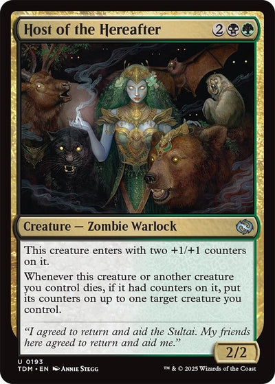 Host of the Hereafter (193) (Tarkir: Dragonstorm) (TDM)
