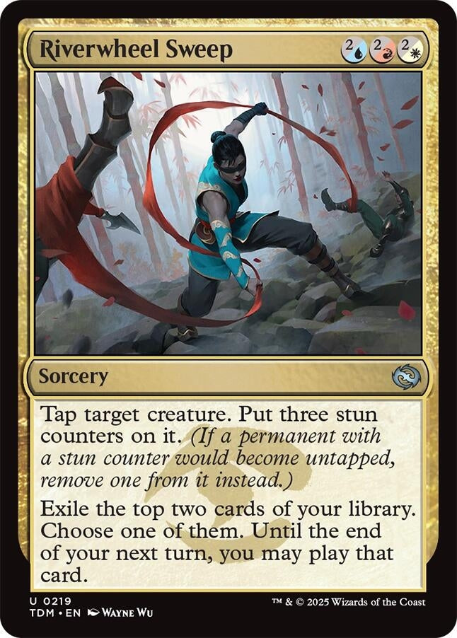 Riverwheel Sweep (219) (Tarkir: Dragonstorm) (TDM)