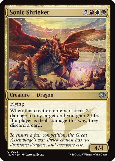 Sonic Shrieker (226) (Tarkir: Dragonstorm) (TDM)