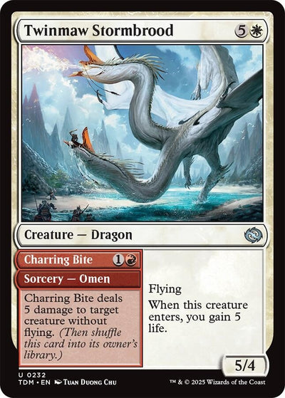 Twinmaw Stormbrood (232) (Tarkir: Dragonstorm) (TDM)