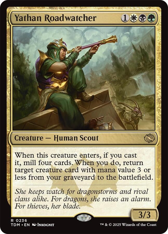 Yathan Roadwatcher (236) (Tarkir: Dragonstorm) (TDM)
