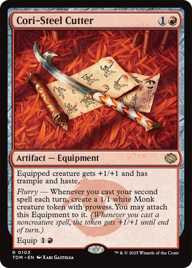 Cori-Steel Cutter (103) (Tarkir: Dragonstorm) (TDM)