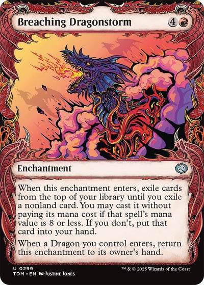 Breaching Dragonstorm (Showcase) (299) (Tarkir: Dragonstorm) (TDM)