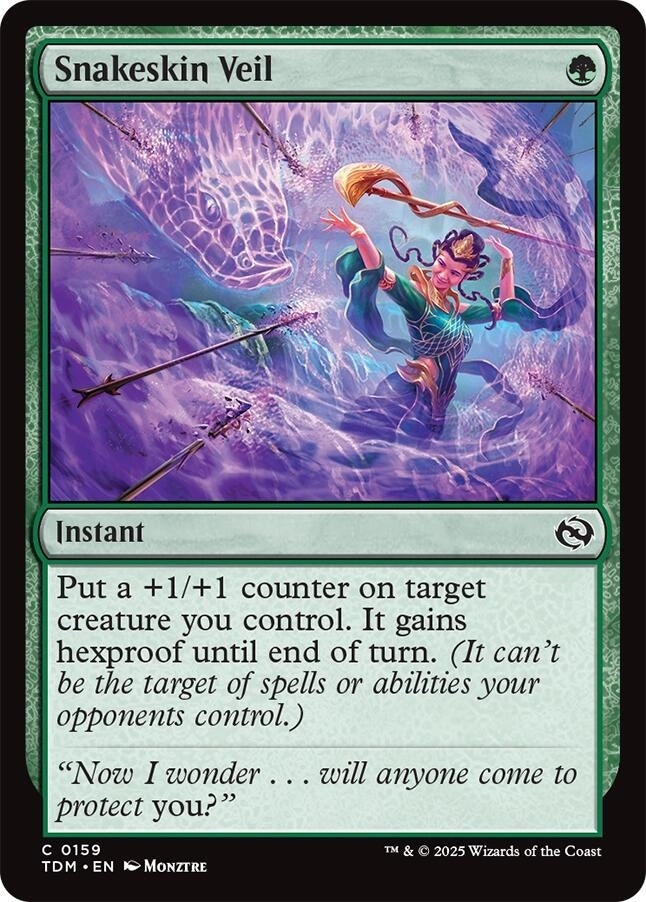 Snakeskin Veil (159) (Tarkir: Dragonstorm) (TDM)