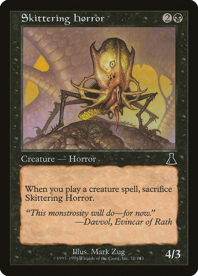 Skittering Horror (70) (Urza's Destiny)