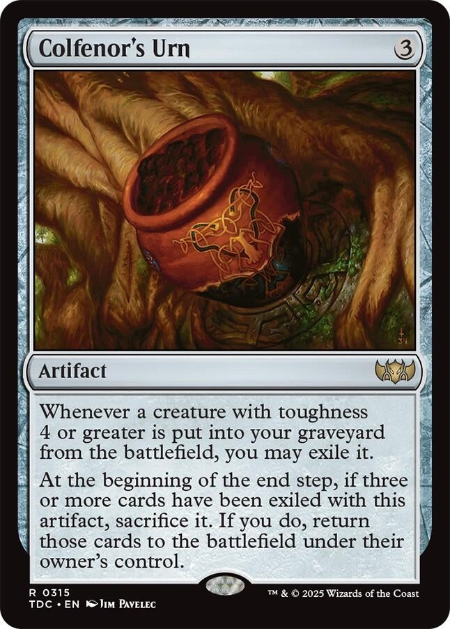 Colfenor's Urn (315) (Commander: Tarkir: Dragonstorm)