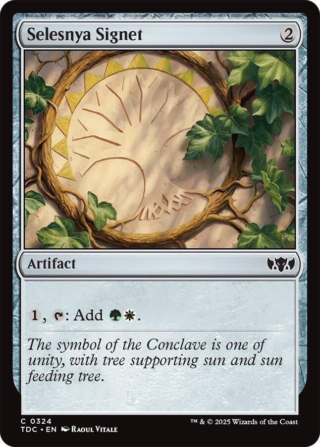 Selesnya Signet (324) (Commander: Tarkir: Dragonstorm)