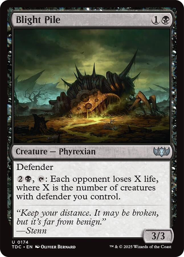 Blight Pile (174) (Commander: Tarkir: Dragonstorm)