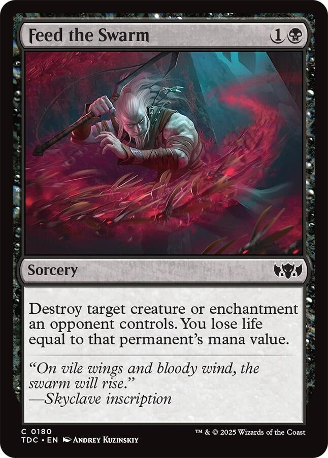 Feed the Swarm (180) (Commander: Tarkir: Dragonstorm)