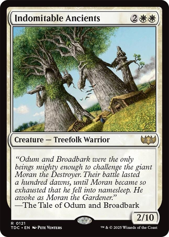 Indomitable Ancients (121) (Commander: Tarkir: Dragonstorm)