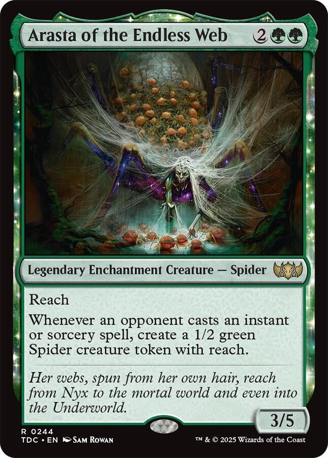 Arasta of the Endless Web (244) (Commander: Tarkir: Dragonstorm)